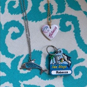 “Rebecca” themed necklaces
